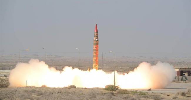 В Пакистане успешно проведены испытания баллистической ракеты «Шахин-2»