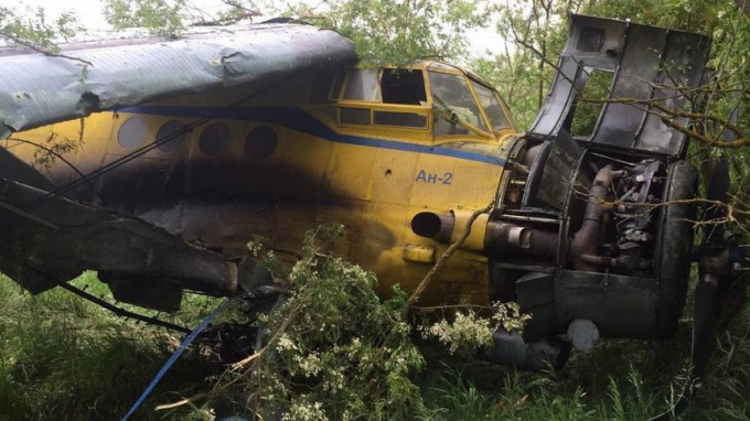 Видео: На Ставрополье самолет АН-2 загорелся при взлете