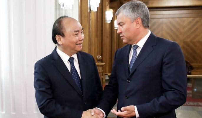 Володин призвал отменить визы между Россией и Вьетнамом