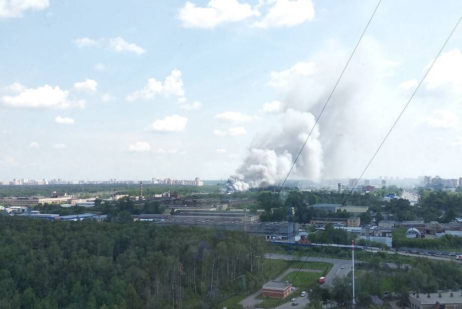 МЧС опровергло слухи о пожаре на оборонном заводе «Рубин» в Балашихе