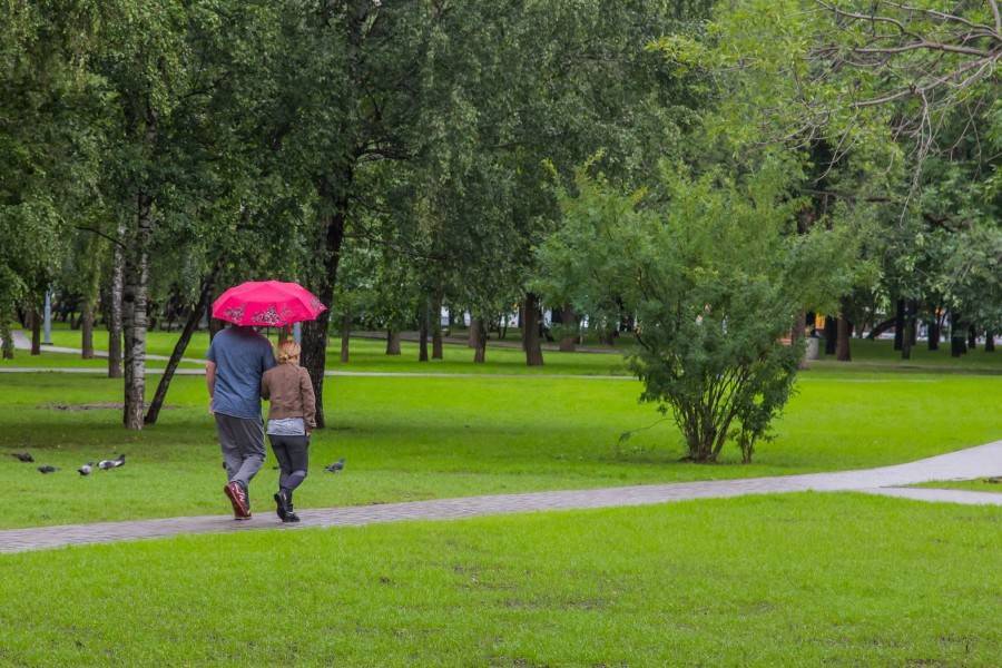 Москву ждут пасмурные выходные с дождями и грозами