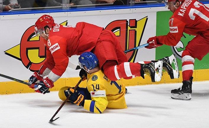 IIHF (Швейцария): Россия опрокидывает Швецию и побеждает в группе