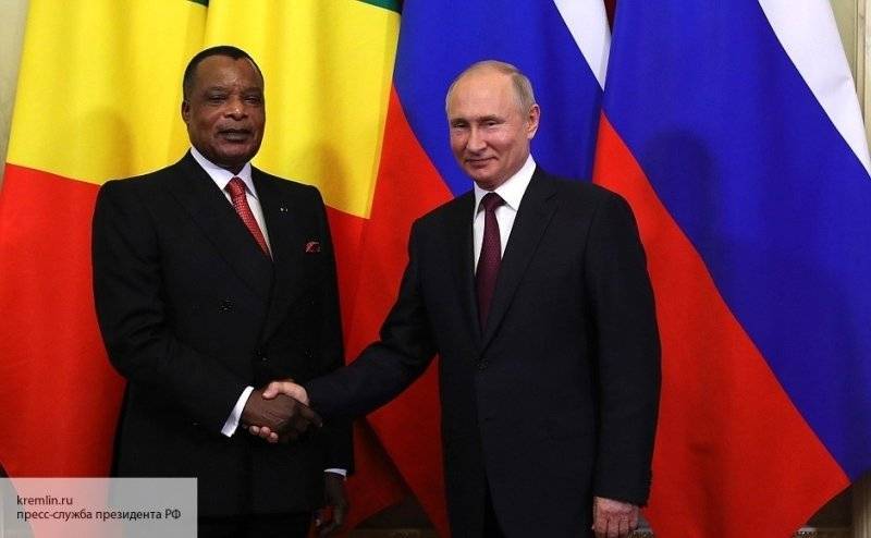 Путин рассказал о перспективах сотрудничества с Республикой Конго
