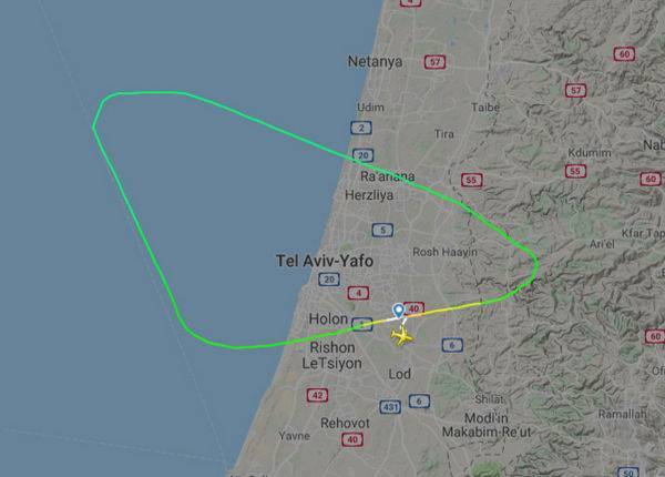 Израильский авиалайнер аварийно сел в аэропорту им. Бен-Гуриона