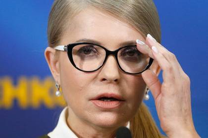 Тимошенко сочла недопустимым референдум по переговорам с Россией