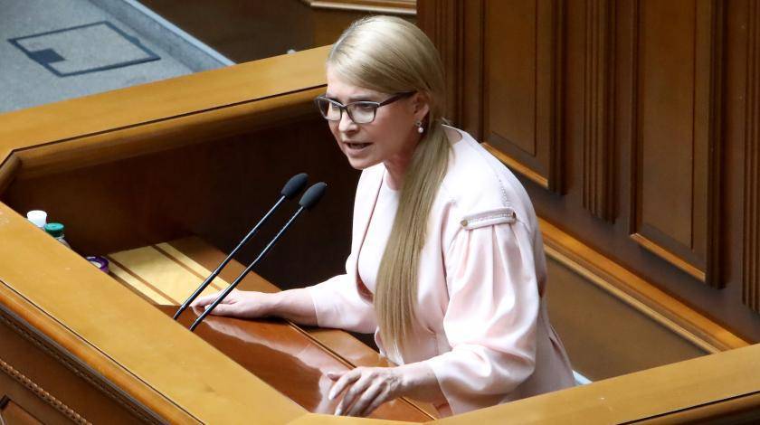 Тимошенко призвала всерьез взяться за санкции против России