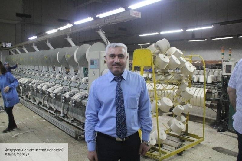 Дамасский текстильный завод намерен вернуться на мировой рынок
