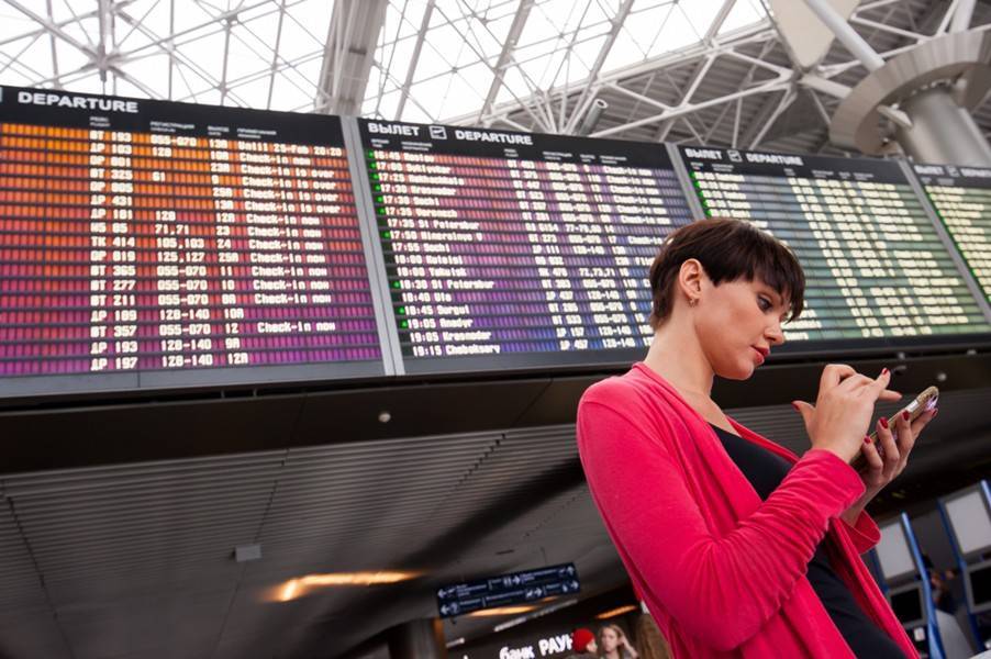 В столичных аэропортах задержаны и отменены десятки рейсов