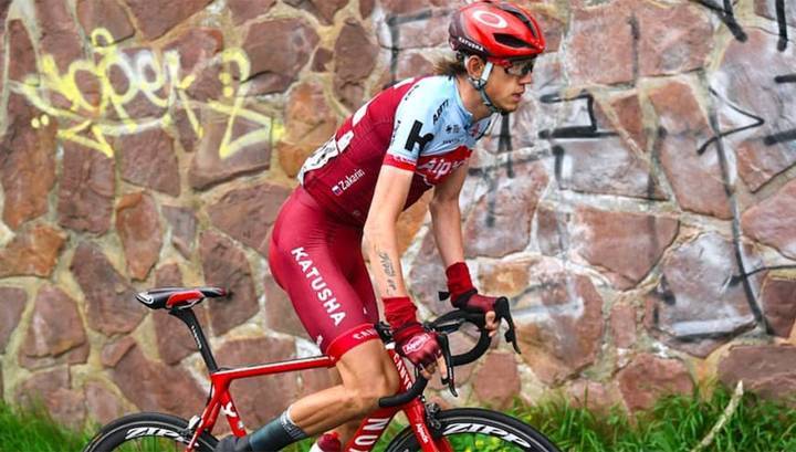 Велогонщик Закарин: счастлив, что показал лучший результат на "Джиро д'Италия"