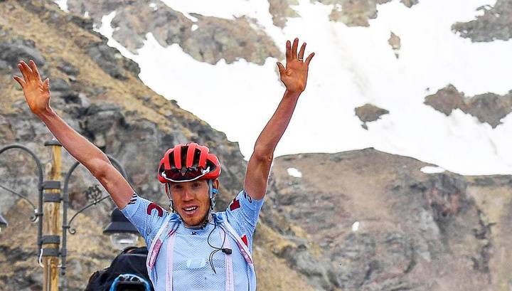 Российский велогонщик Ильнур Закарин выиграл этап "Джиро д'Италия"