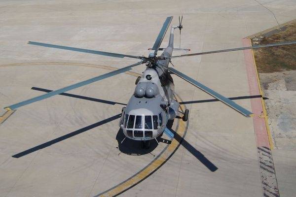 Военный вертолет разбился в Мексике во время тушения природного пожара