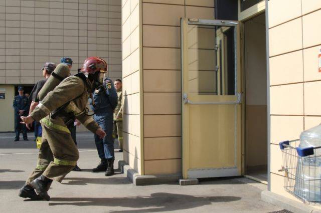 Пожар площадью 300 квадратных метров произошел в центре Томска