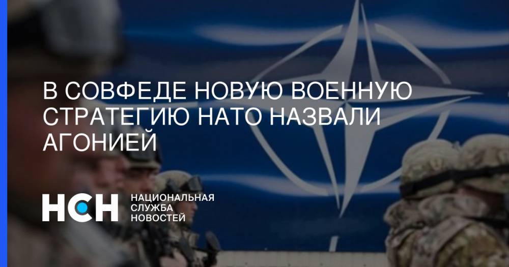 В Совфеде новую военную стратегию НАТО назвали агонией