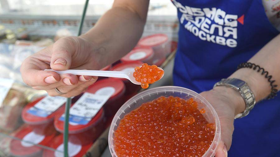В Москве началась распродажа морепродуктов в рамках фестиваля «Рыбная неделя»