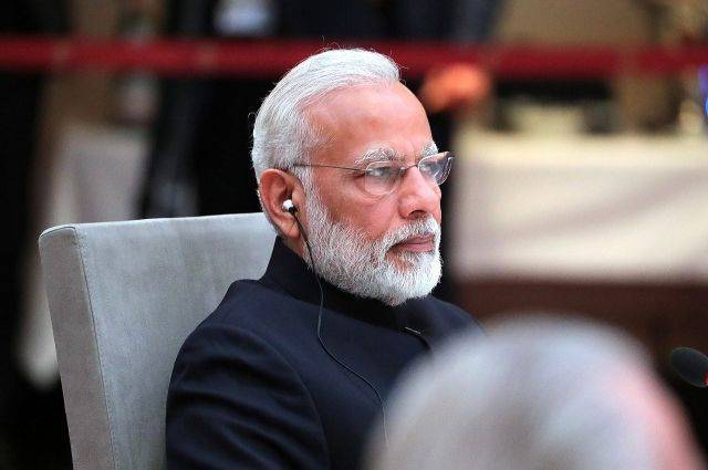 Нарендра Моди стал премьер-министром Индии второй раз подряд