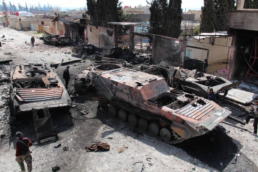 Сирийскими военными уничтожены более 50 террористов и бронетехника