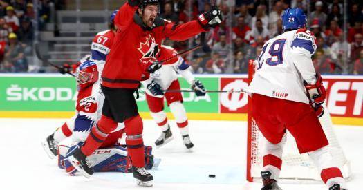 Сборная Канады переиграла Чехию и вышла в финал чемпионата мира