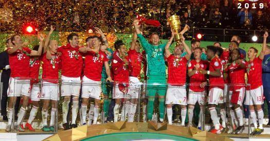«Бавария» разгромила «РБ Лейпциг» и в 19-й раз завоевала Кубок Германии