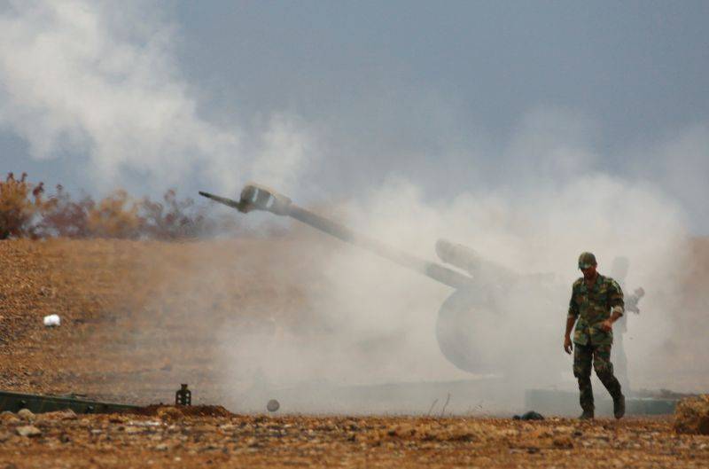 Сирийская армия уничтожила полсотни боевиков в ответ на обстрел