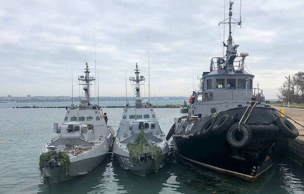 Украина угрожает России "гамбургскими" санкциями из-за моряков