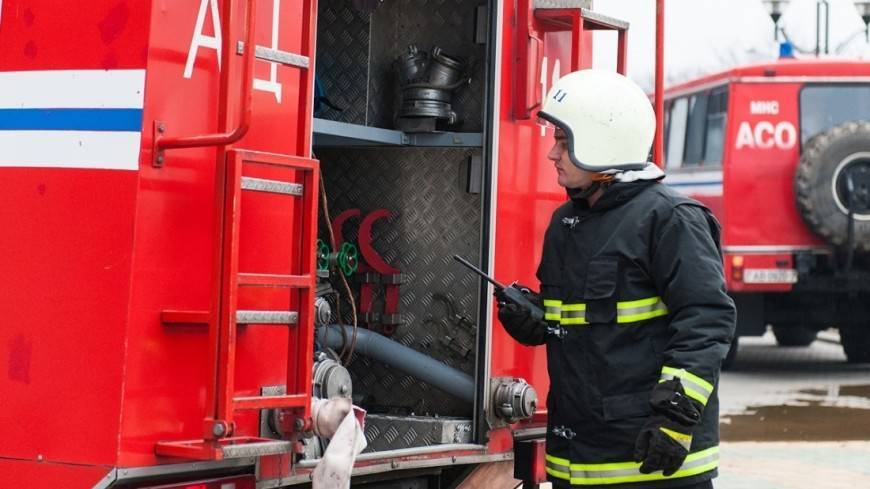 Пожар в иркутском торговом центре ликвидирован