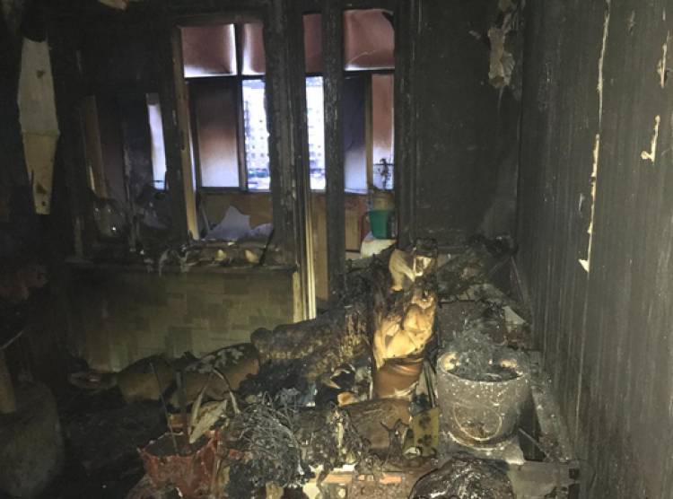 Дом-интернат для ветеранов загорелся в Петрозаводске