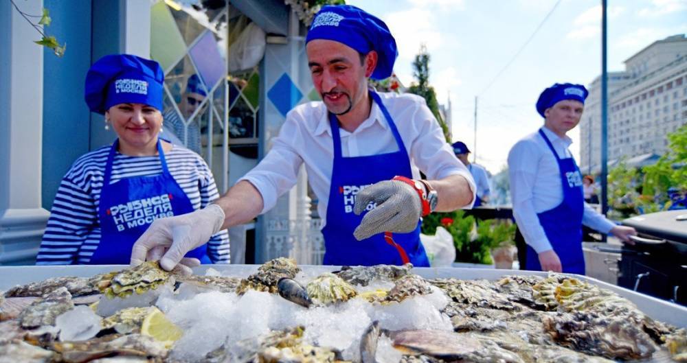 Собянин пригласил москвичей на фестиваль "Рыбная неделя"