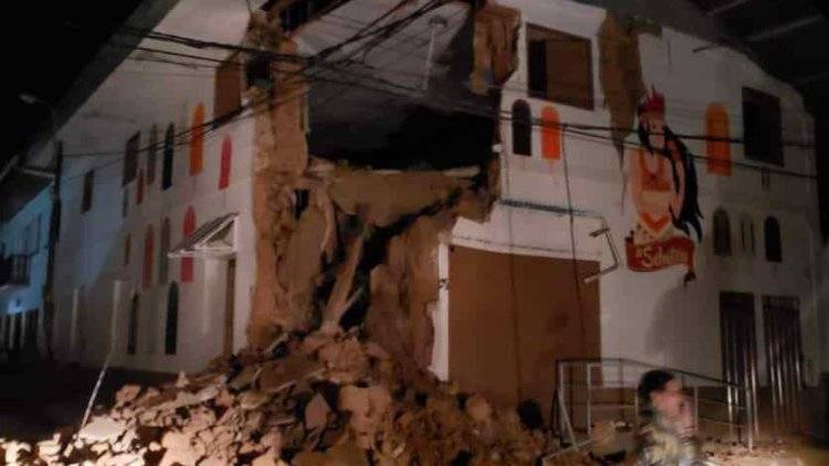 Один человек погиб в результате землетрясения в Перу, 11 пострадали