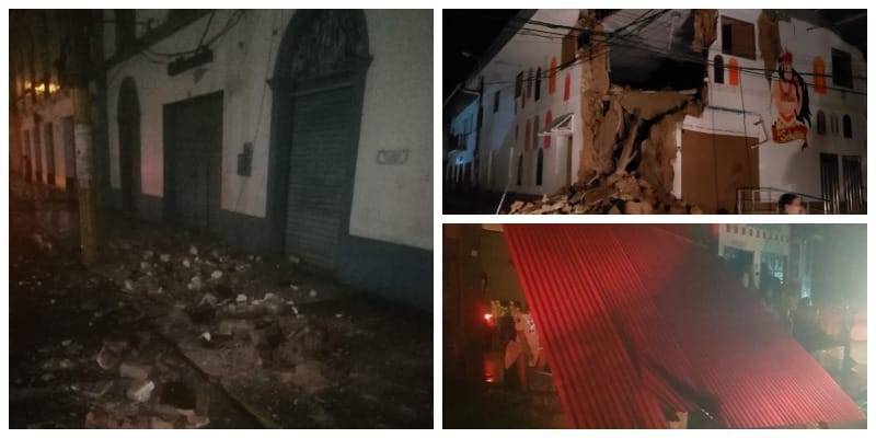 Разрушительное землетрясение произошло в Перу (фото, видео)