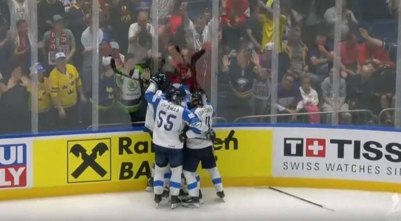 Сборная Финляндии одержала победу в финальном матче чемпионата мира по хоккею