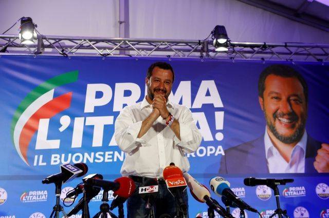 В Италии на выборах в Европарламент победила правящая партия «Лига»