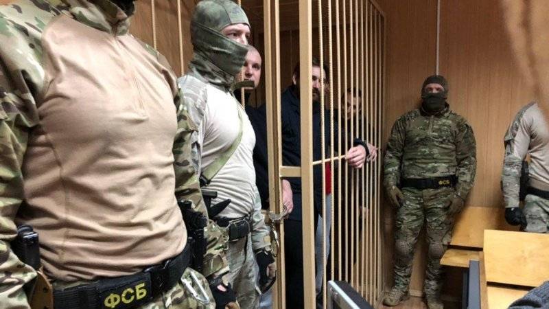 Московский суд признал законным продление ареста украинским морякам