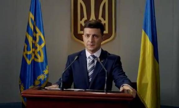 Новый президент Украины посетил Донбасс