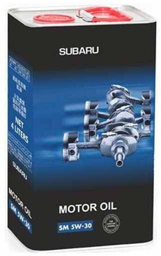 Масло «Субару»: обзор, характеристики. Subaru Motor Oil SM 5W30