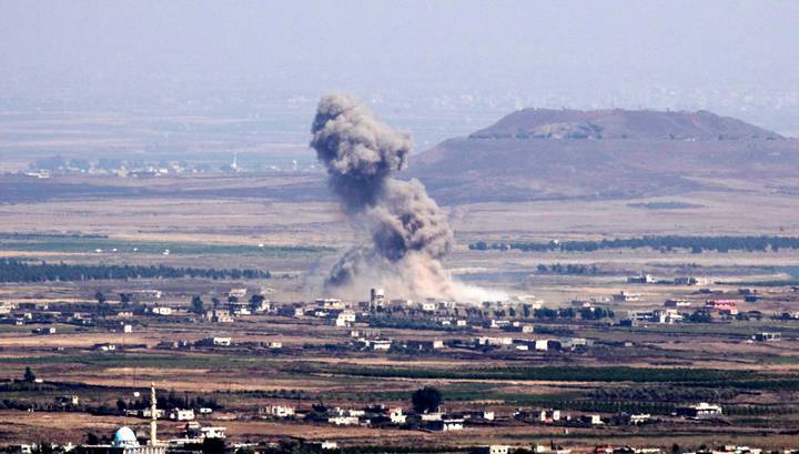 Израиль ударил по Сирии в ответ на обстрел своего истребителя
