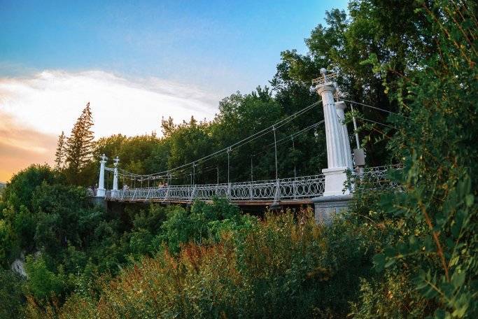 В Уфе закроют пешеходный мост в саду Салавата Юлаева