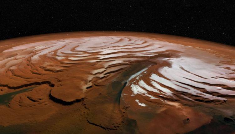 На Марсе нашли древние подземные ледники