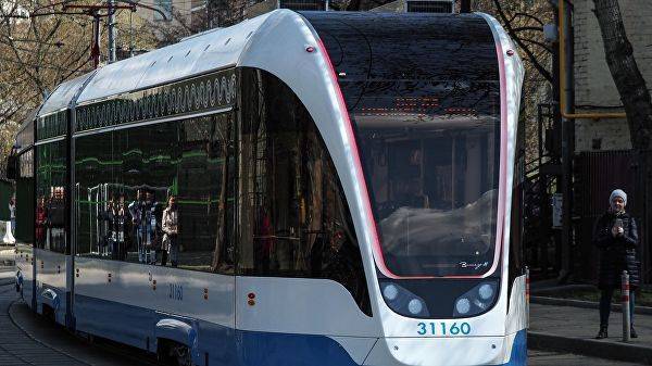 В Москве восстановили движение трамвайных маршрутов после аварии