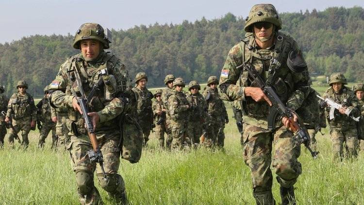 Сербскую армию привели в состояние полной боевой готовности