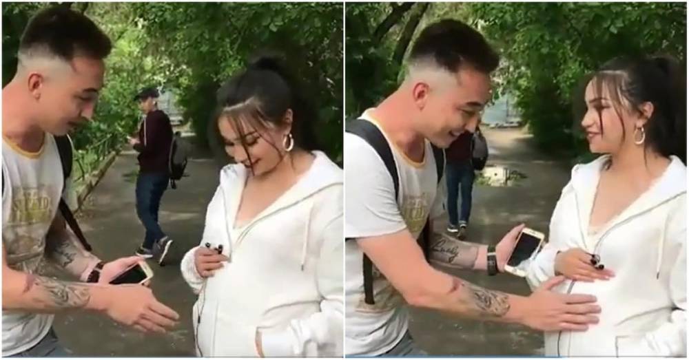 «Видно же, что подушка на пузе»: Ширин Нарчаеву заподозрили в лже-беременности (видео)