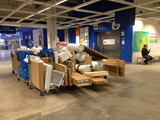 «Почта России» станет доставлять товары IKEA