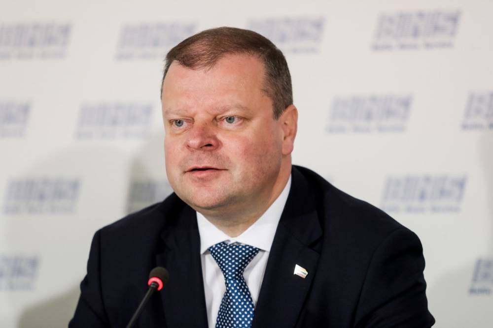 Литовский премьер хочет реформировать кабмин, если сохранит должность при новом президенте