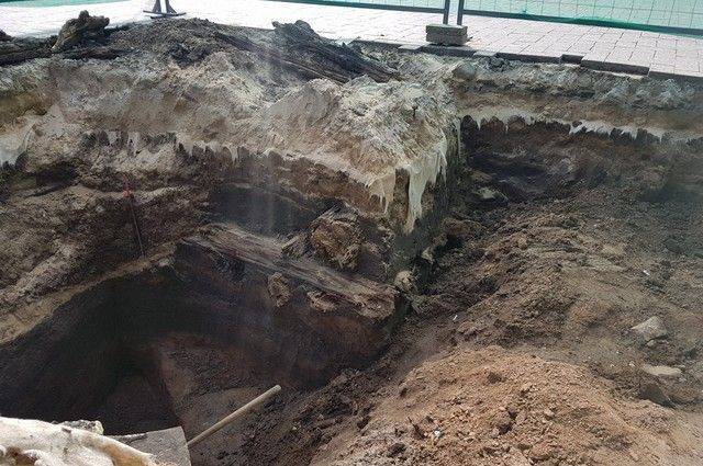 На территории Нижегородского кремля нашли остатки старинной мостовой