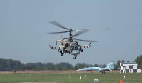 Минобороны раскрыло планы модернизации вертолета Ка-52 "Аллигатор"