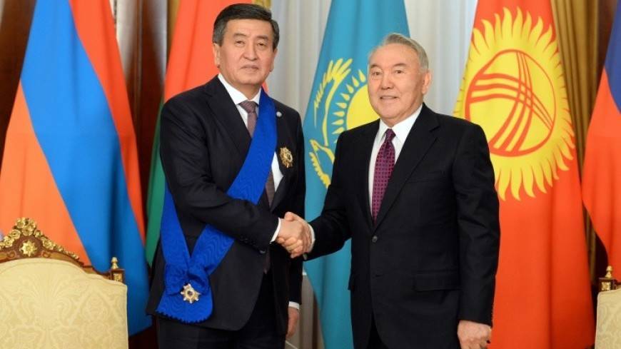 Жээнбеков отметил роль Назарбаева в укреплении дружбы народов Центральной Азии