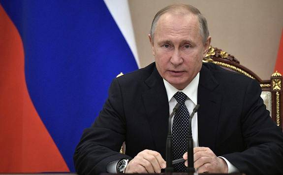 Путин прилетел в Нур-Султан на саммит ВЕЭС