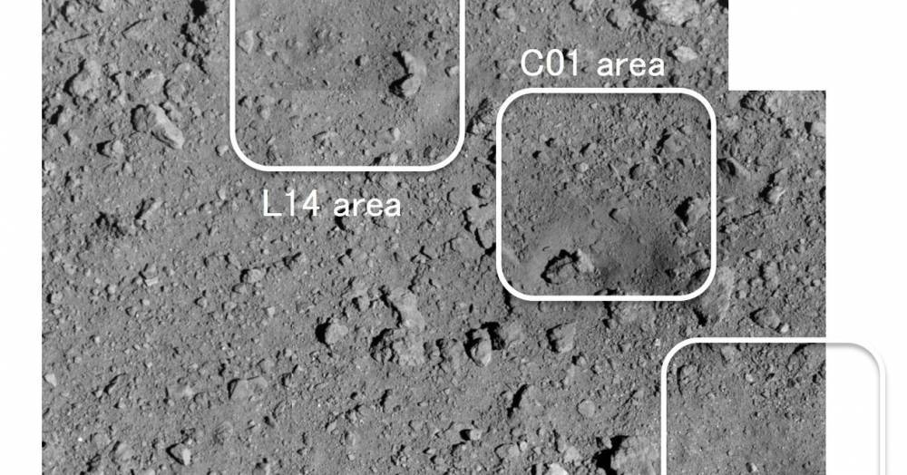 Искусственный кратер на&nbsp;астероиде Рюгу заснят крупным планом