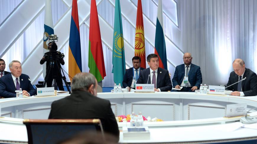 Жээнбеков: Разрыв между экономиками стран ЕАЭС мешает евразийской интеграции