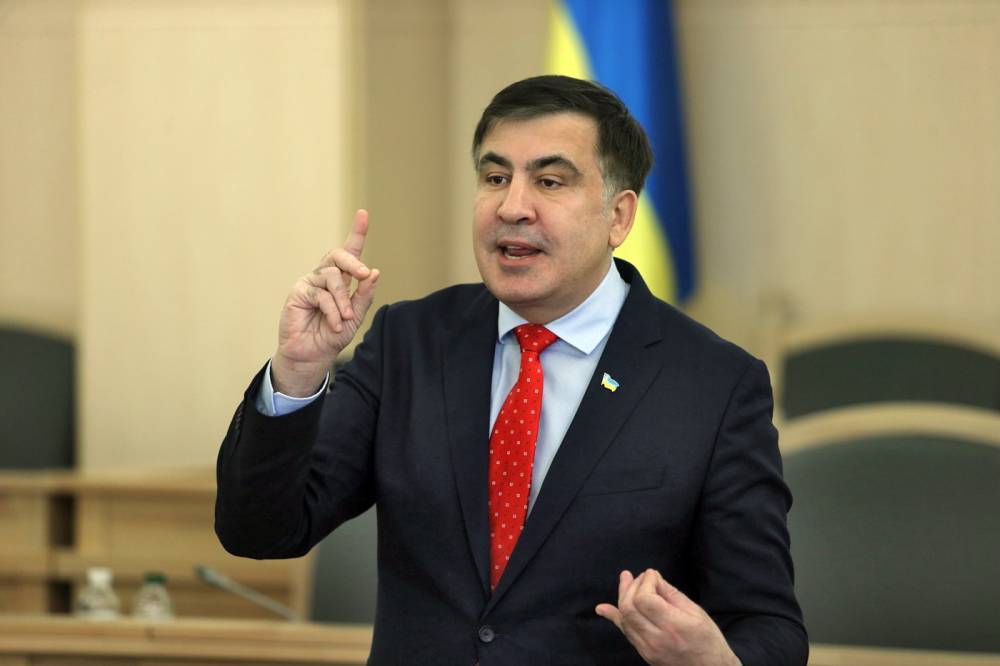 Партия Саакашвили примет участие в выборах в Верховную раду