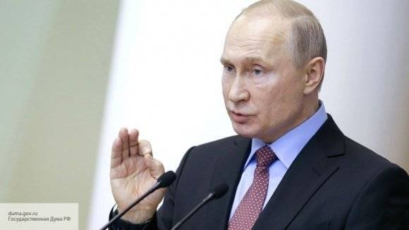 Рейтинг президента России Владимира Путина вырос